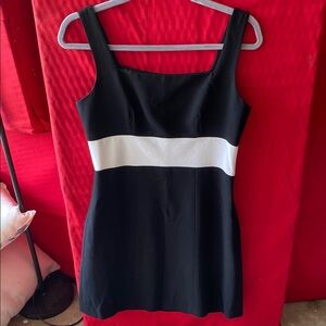 Black and White Chic Dress